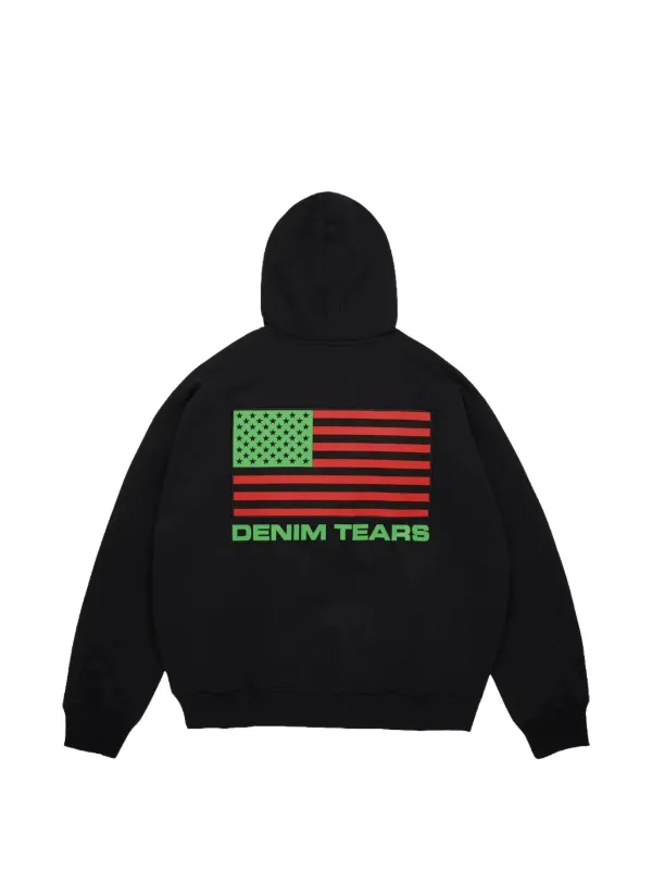 Denim Tears Pan African ジップパーカー | ブラック | FARFETCH JP