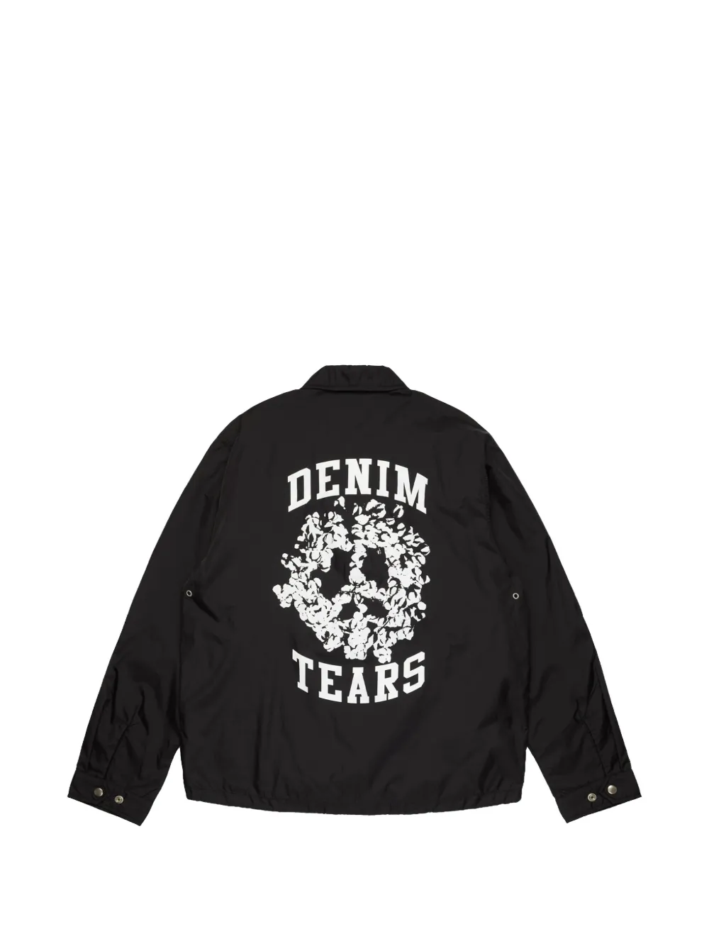 Denim Tears Peace Wreath shirtjack Zwart