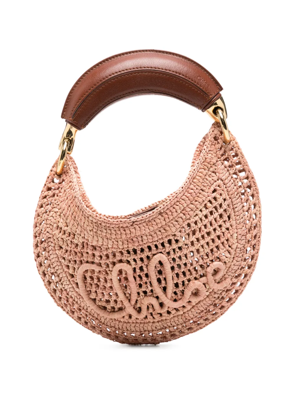 Chloé Mini Summer Banana Tote Bag - Rosa