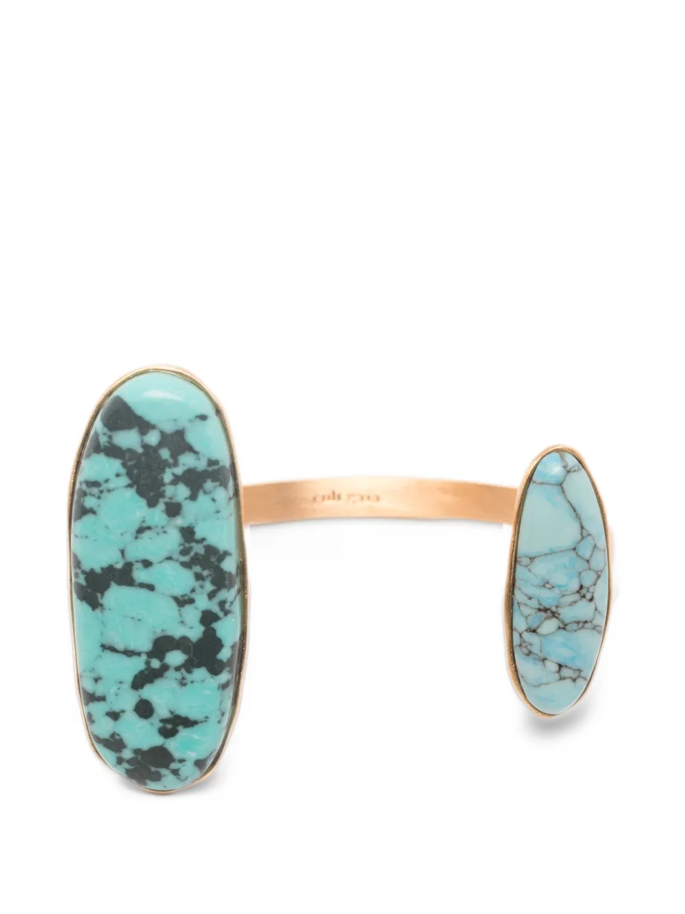 Cult Gaia Ami turquoise cuff bracelet - Oro