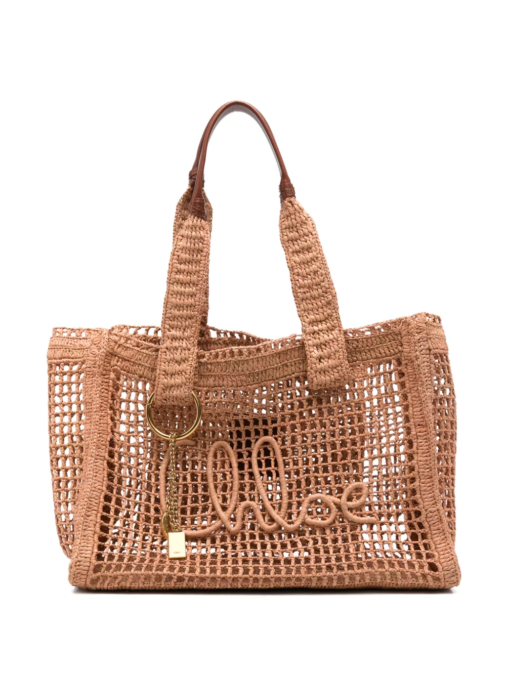 Chloé Borsa tote Summer Banana - Toni neutri