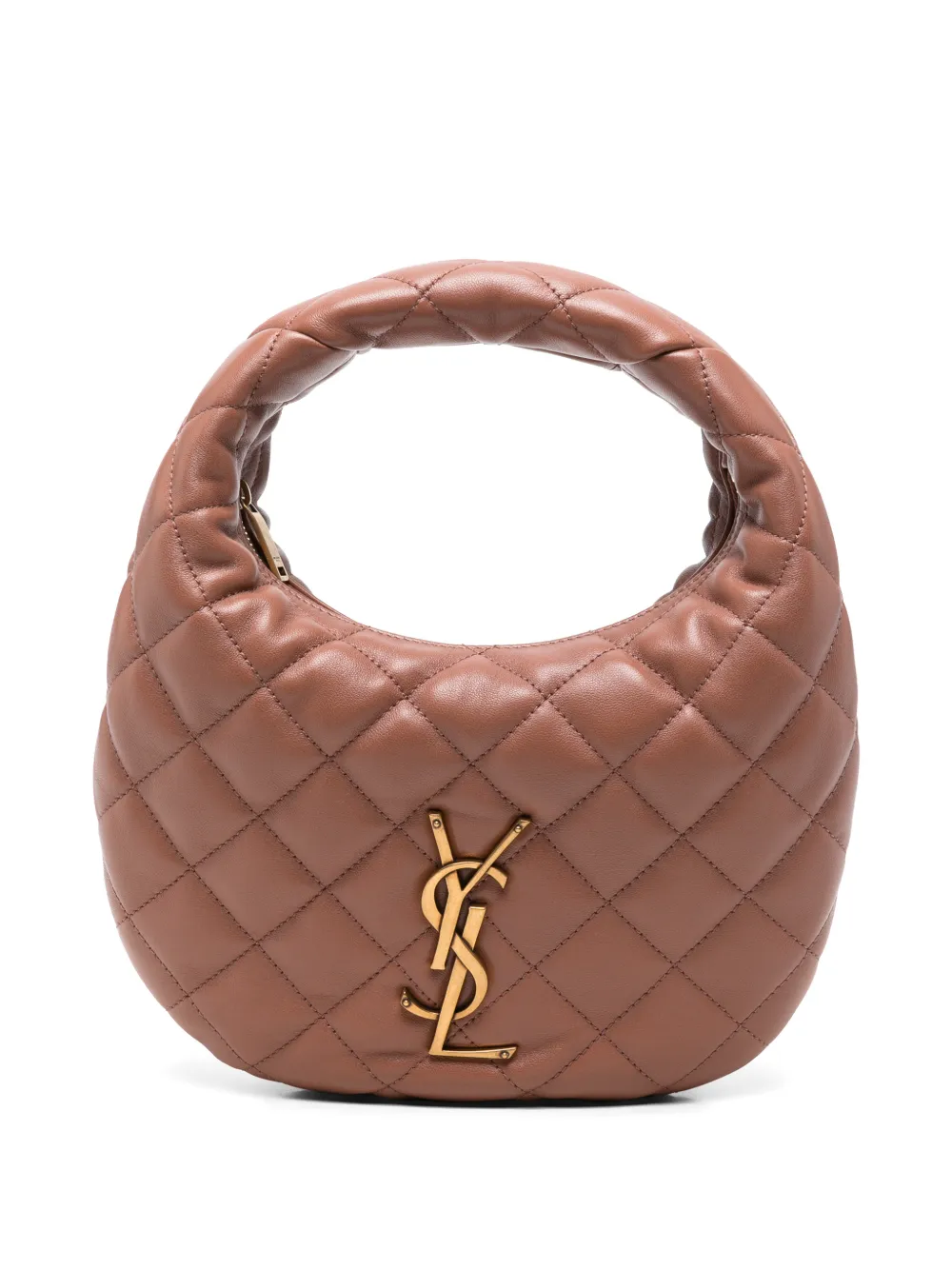 Saint Laurent Icarino quilted leather shoulder bag - Rosa