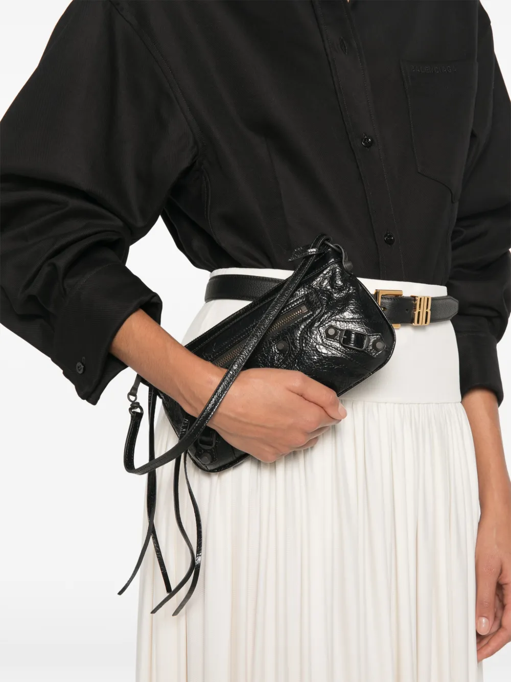 Balenciaga Le City Pouch schoudertas Zwart