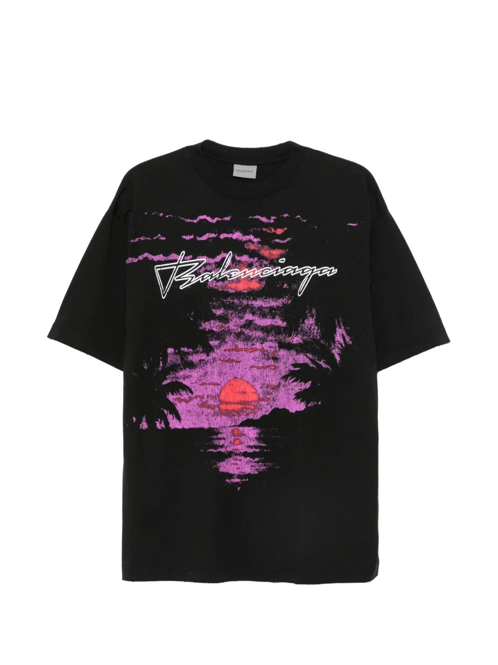 Balenciaga Dream graphic-print T-shirt - Nero