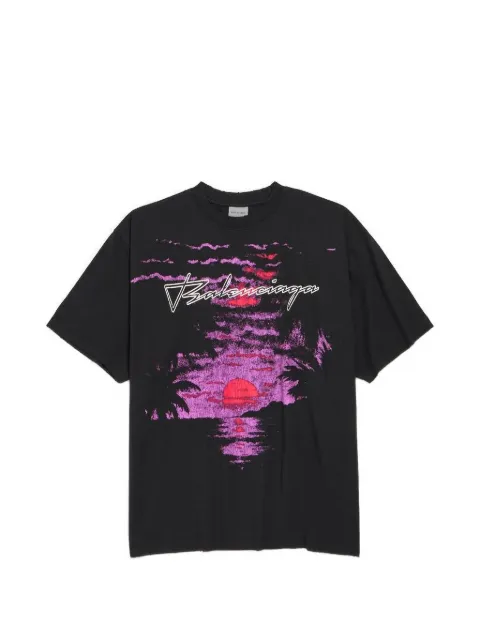 Balenciaga Dream medium fit T-shirt in black