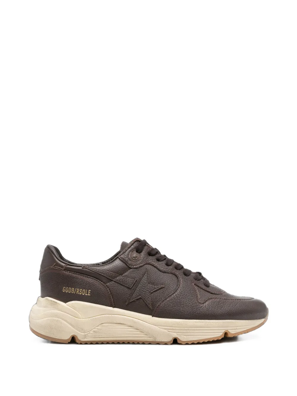 Golden Goose Running Sole star sneakers - Marrone