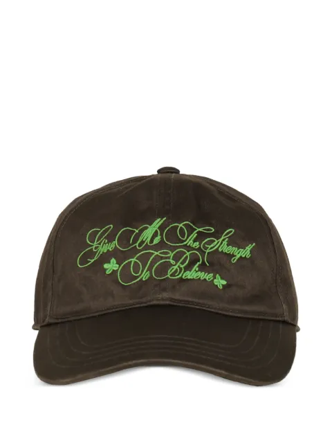 MASU embroidered logo-patch baseball cap