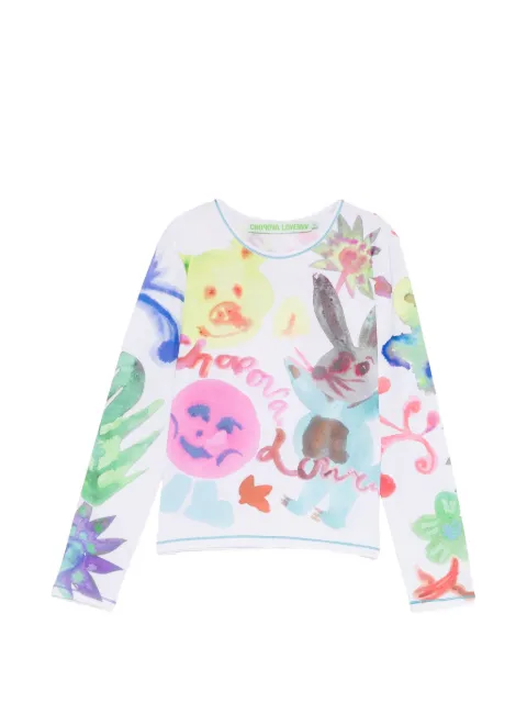 Chopova Lowena Splat Wet T-shirt