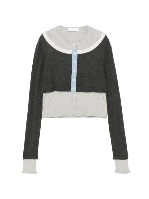 CUDDLEUP two in one cardigan