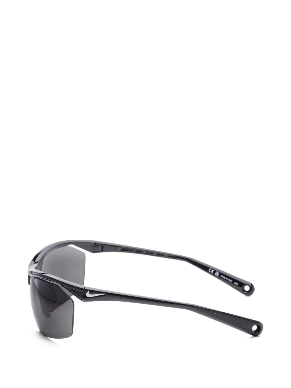 Nike Tailwind geometric-frame sunglasses Zwart