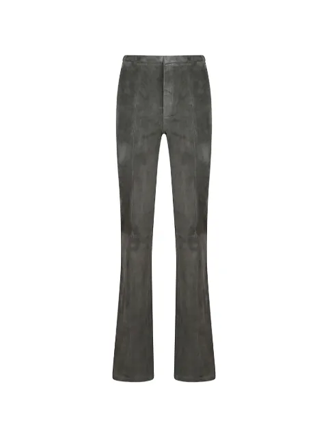 Stouls Icham suede flared trousers