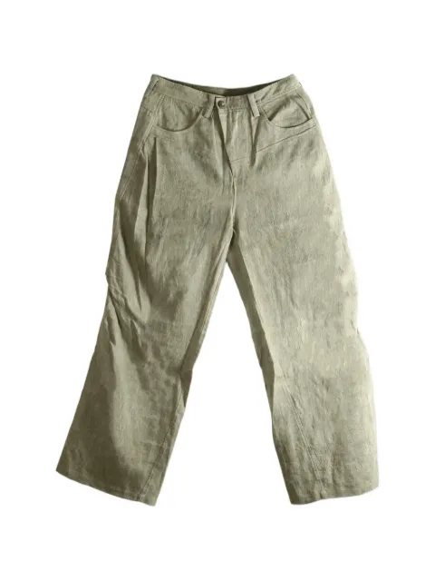 Ziggy Chen pleated wide-leg trousers