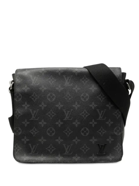 Louis Vuitton Pre-Owned 2017 Monogram Eclipse District PM Umhängetasche