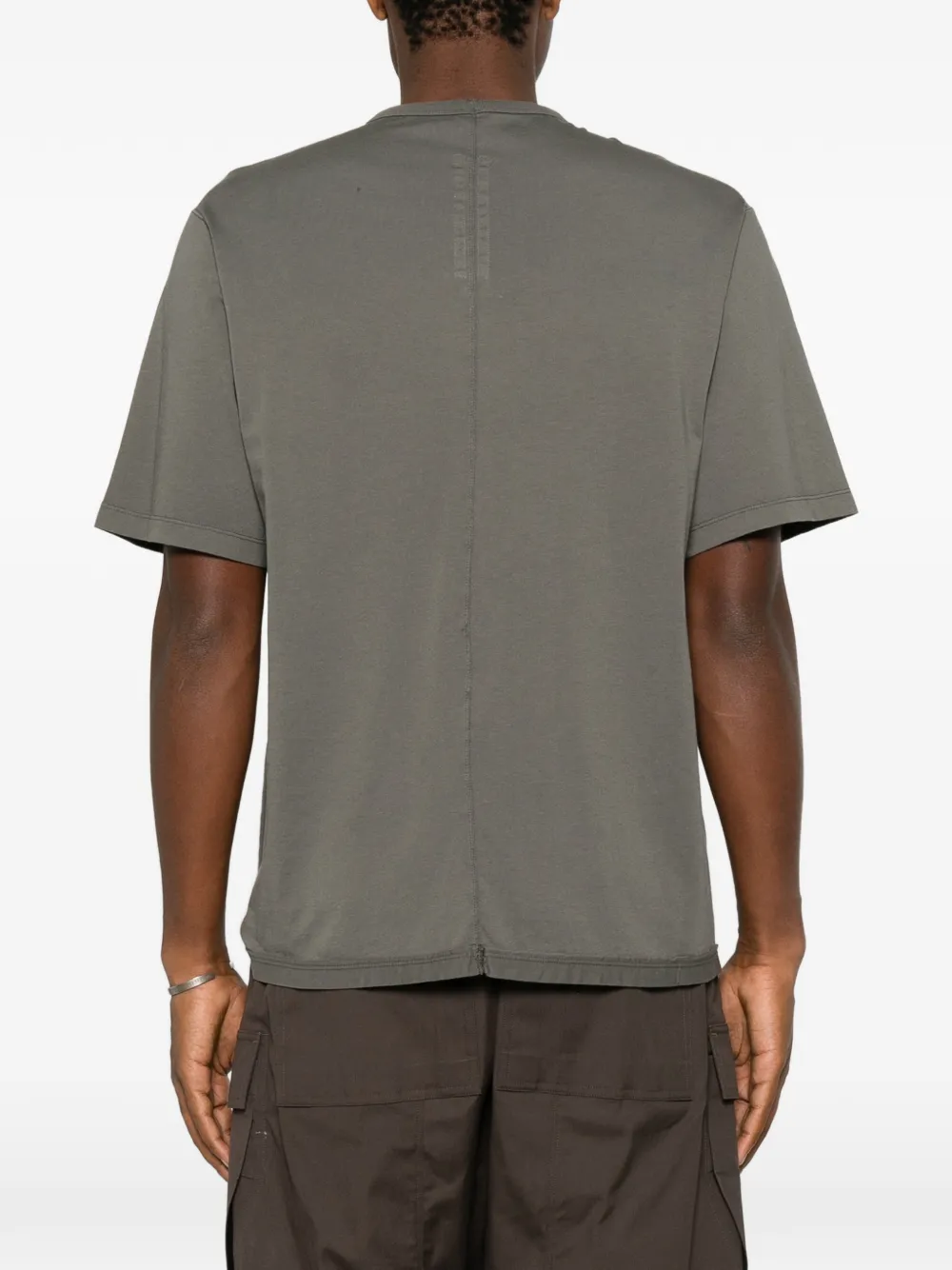 Rick Owens DRKSHDW Brad T-shirt met zichtbare naad Grijs