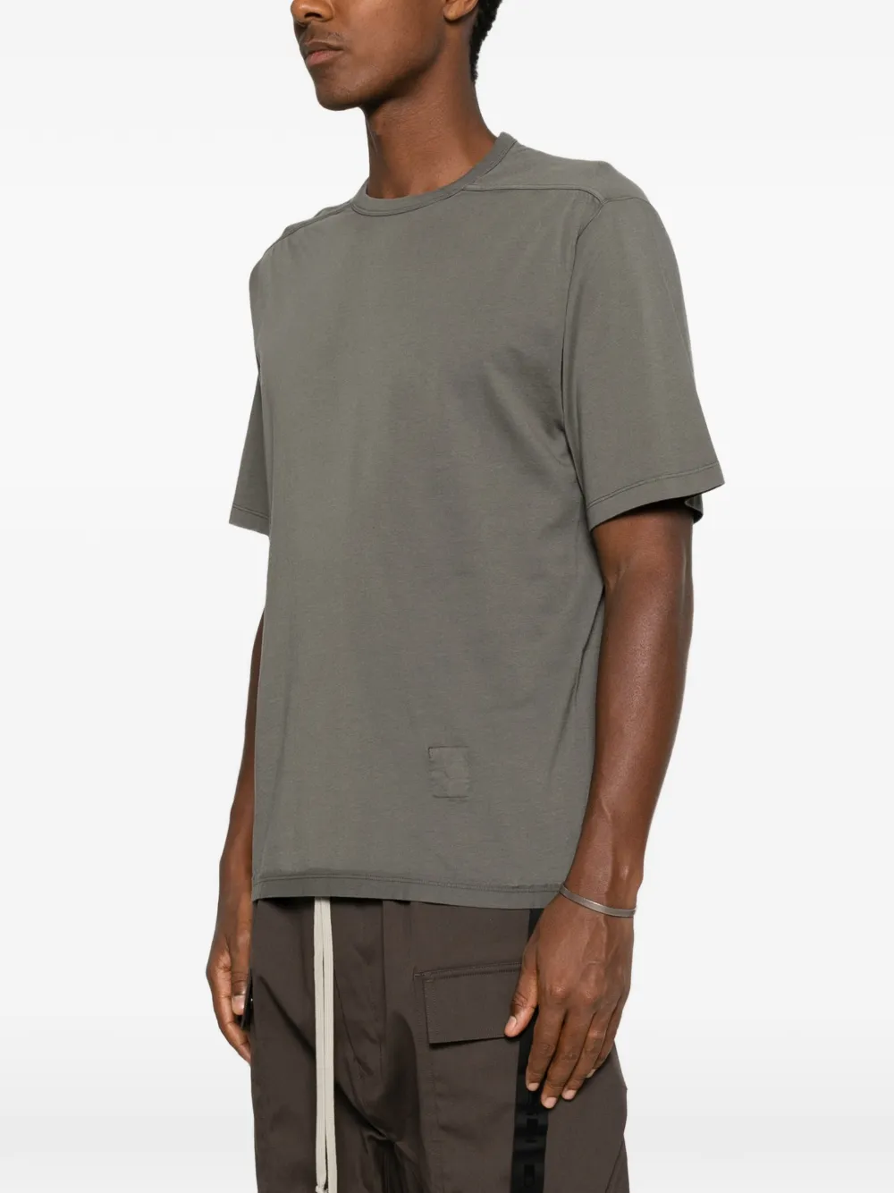 Rick Owens DRKSHDW Brad T-shirt met zichtbare naad Grijs