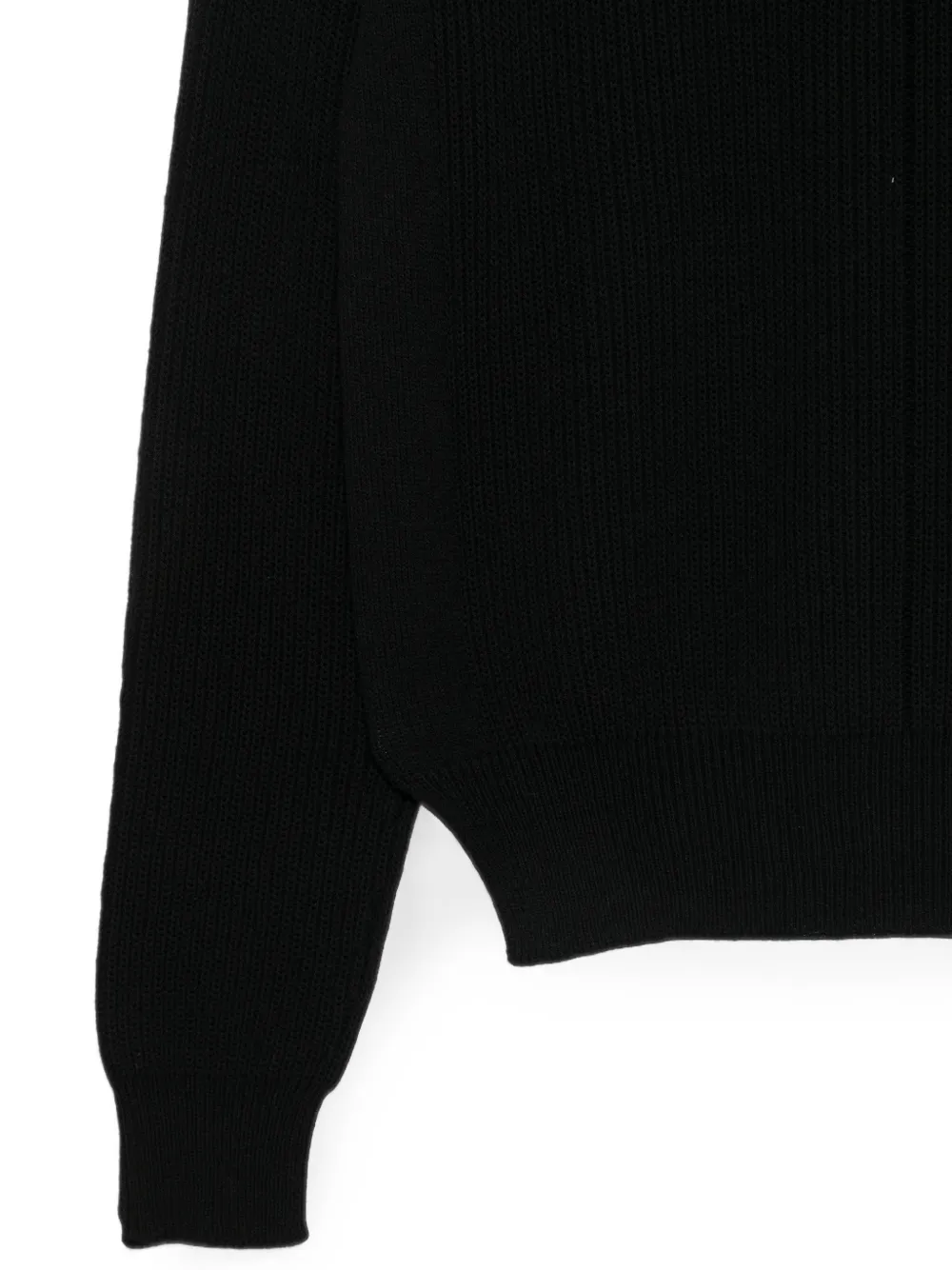 Rick Owens Tower Fisherman trui met ronde hals Zwart
