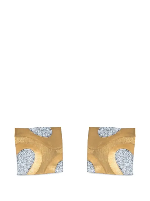 Arunashi Oasis In The Gold Desert diamond earrings