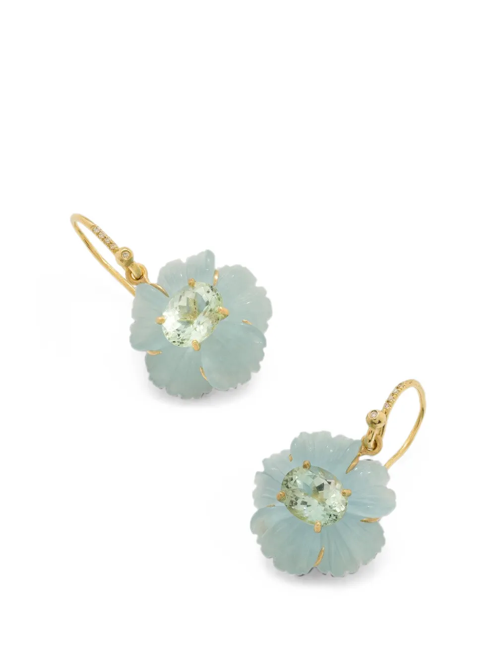 Irene Neuwirth One of a Kind Tropical Flower Ohrringe - Gold