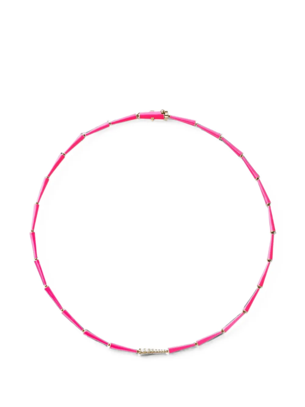 Melissa Kaye Lola diamond necklace - Gold