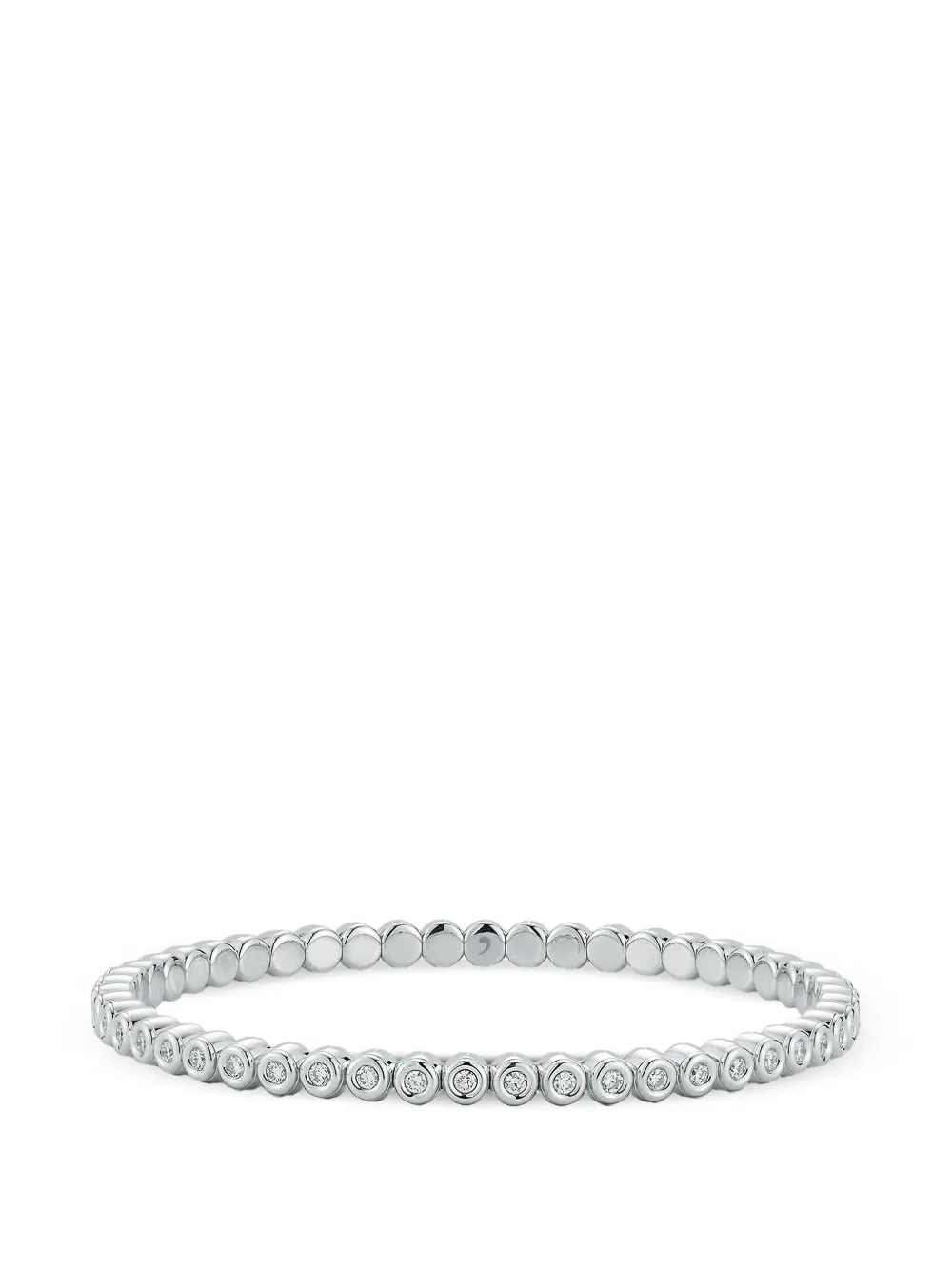 Roberto Demeglio diamond extensible bracelet - Argento