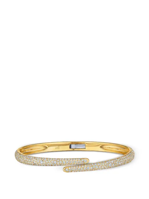 KWIAT Cobblestone diamond crossover bangle