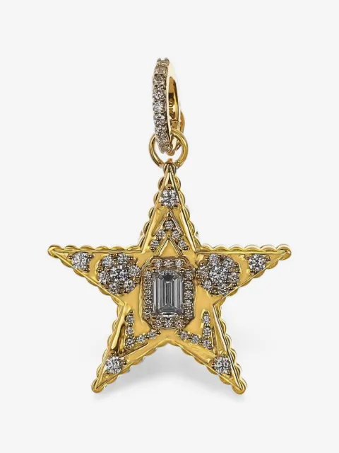 BUDDHA MAMA diamond star locket pendant