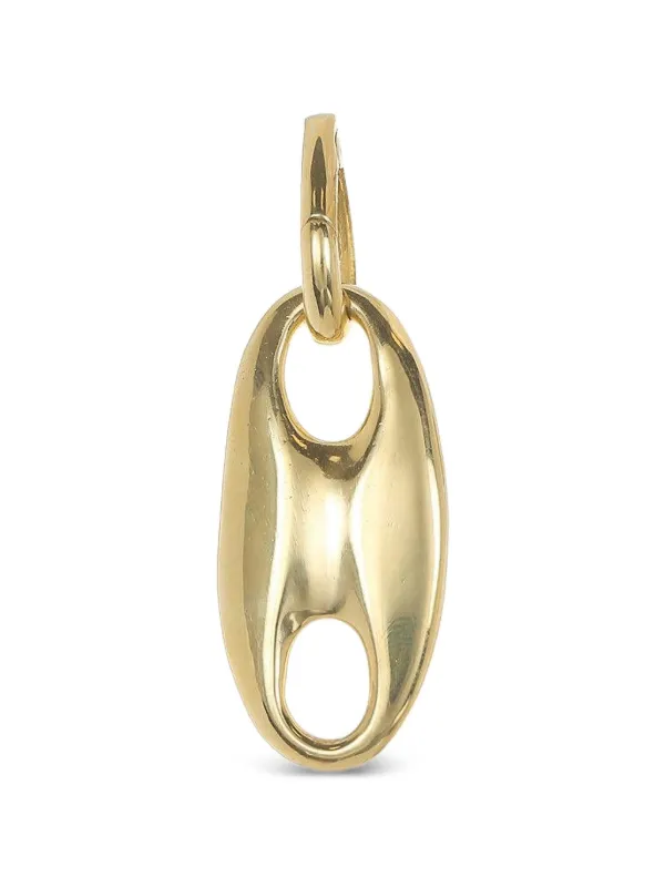 Jenna Blake Flat Anchor Link Pendant in Gold