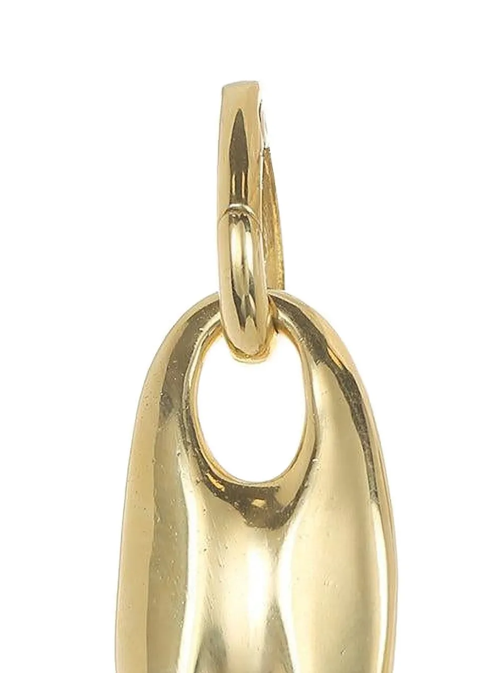 Jenna Blake Flat Anchor Link Pendant in Gold, view 2
