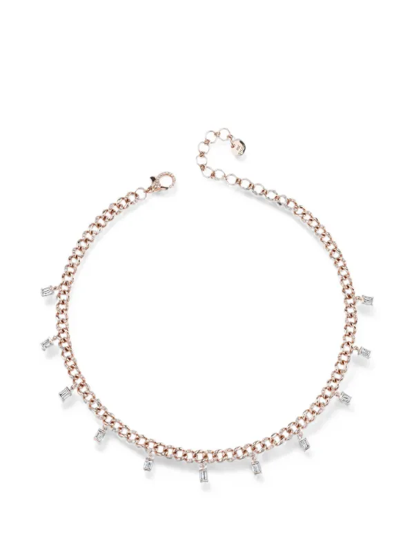Shay Diamond Necklace in Pink