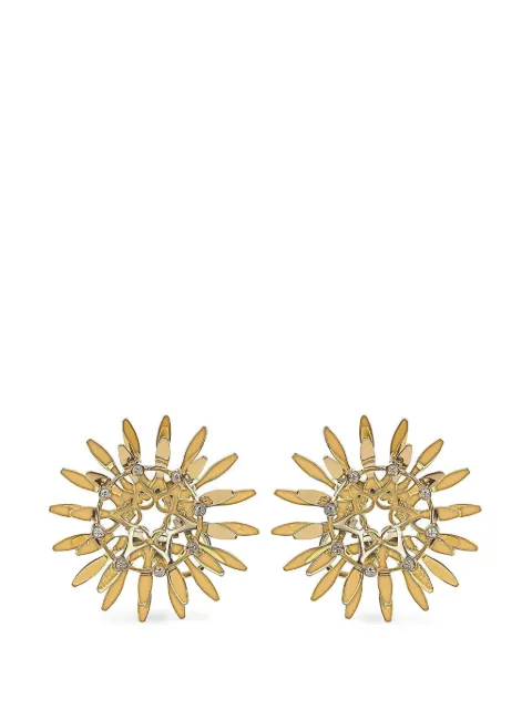 Carol Kauffmann Mandala diamond earrings