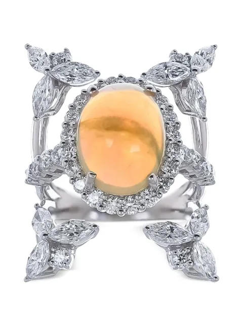 Yeprem Reign Supreme opal and diamond ring