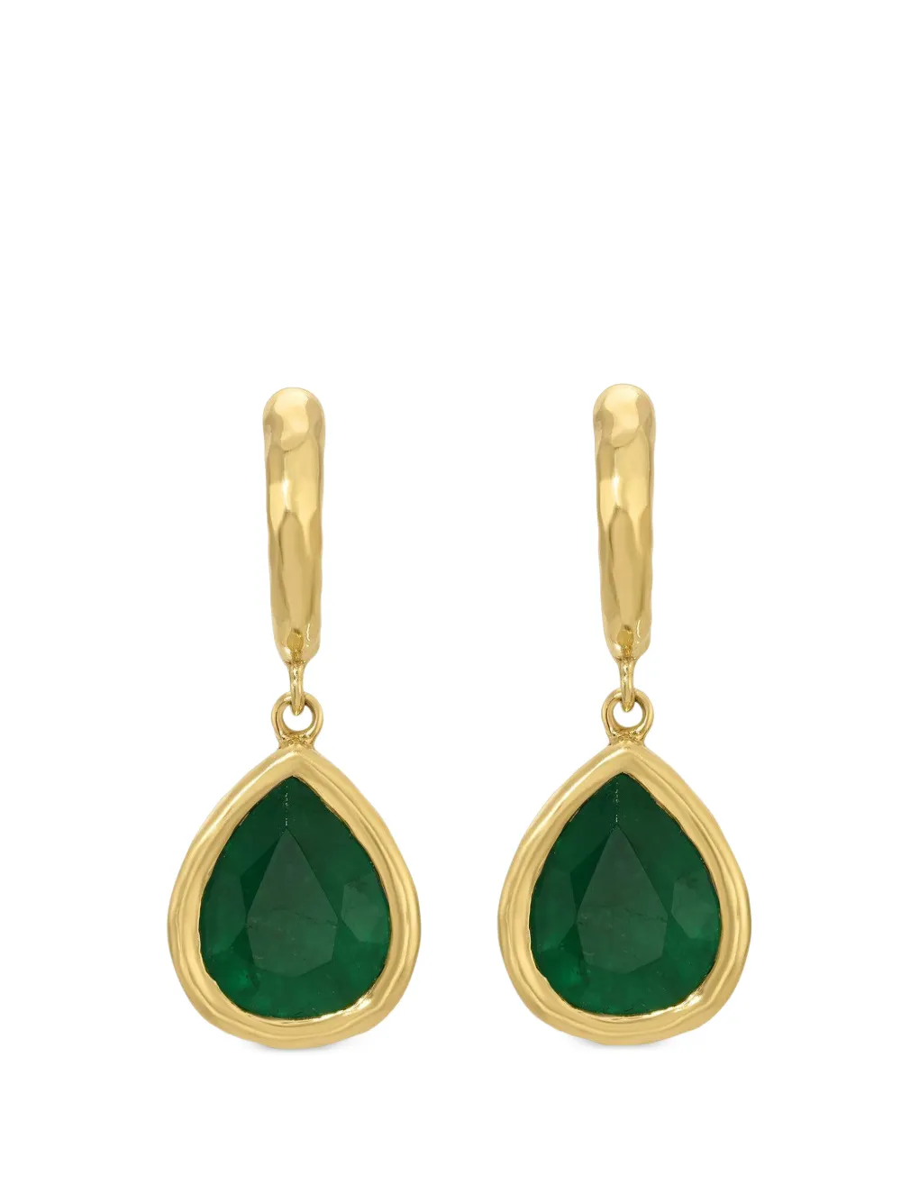 Octavia Elizabeth Hidden Gem emerald earrings