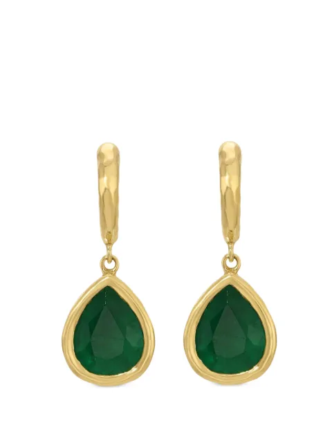 Octavia Elizabeth Hidden Gem emerald earrings