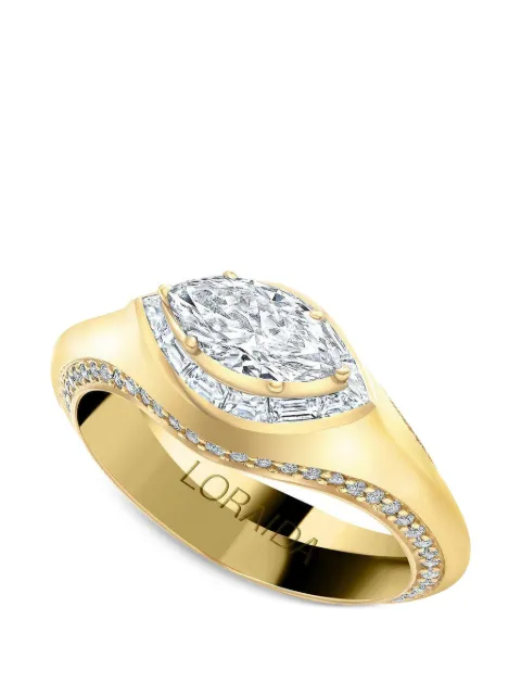 Loraida small Eres diamond ring