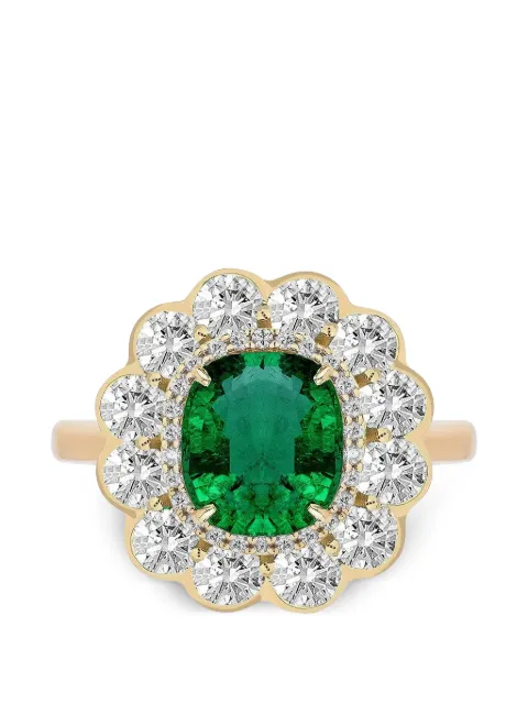 Goshwara G-One emerald and diamond ring