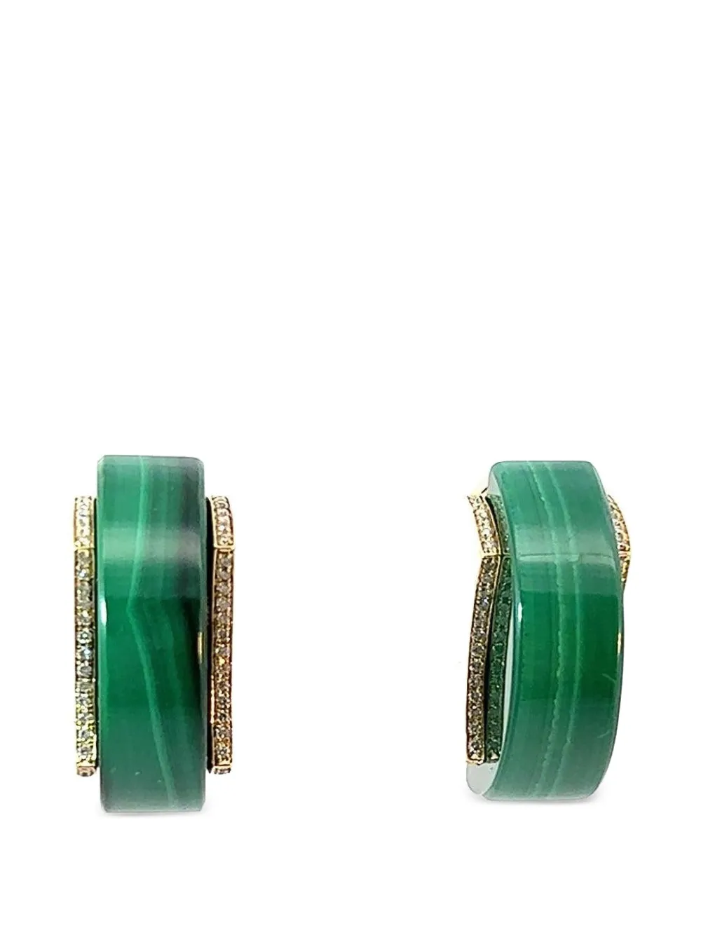 ALETTO BROTHERS Luna diamond earrings - Oro