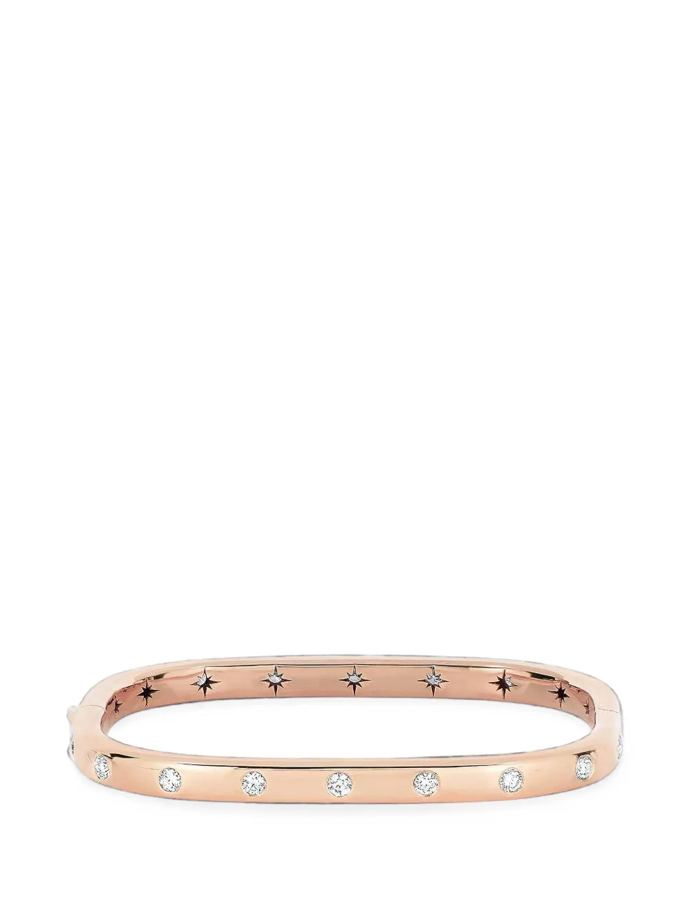 Moritz Glik diamond stacking bangle - Rosa