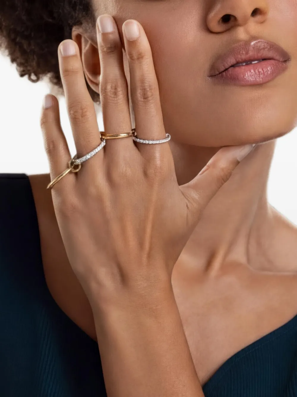 Spinelli Kilcollin Halley diamond ring - Gold