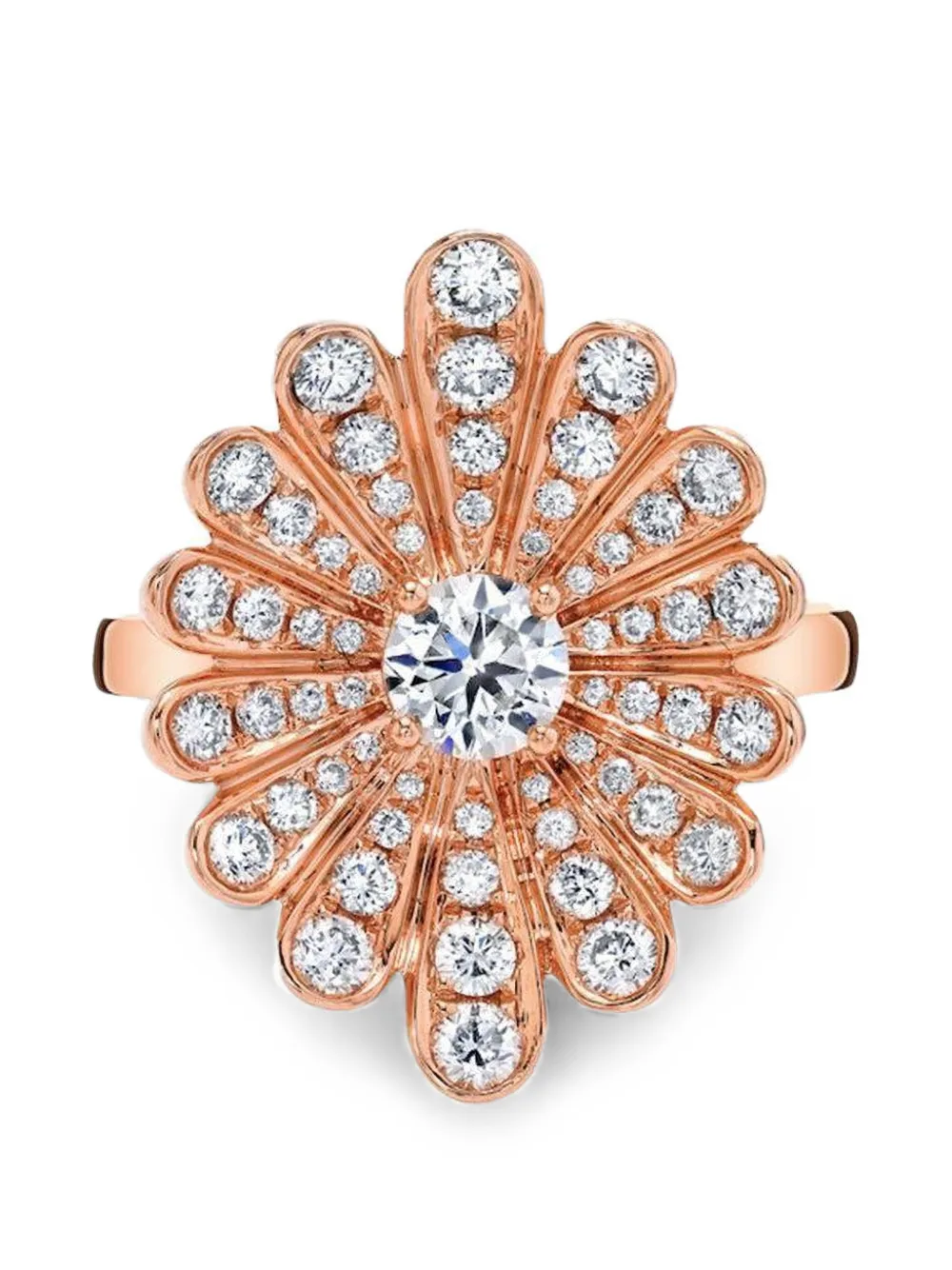 Anita Ko Water Lily diamond ring - Rosa