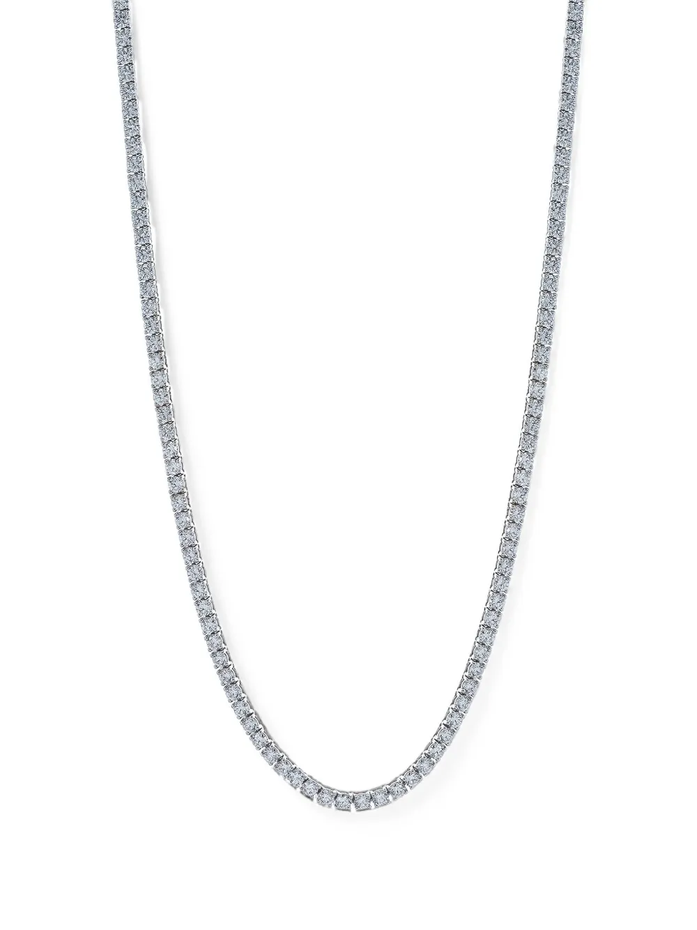 MARISSA DIAMONDS diamond tennis necklace - Silber