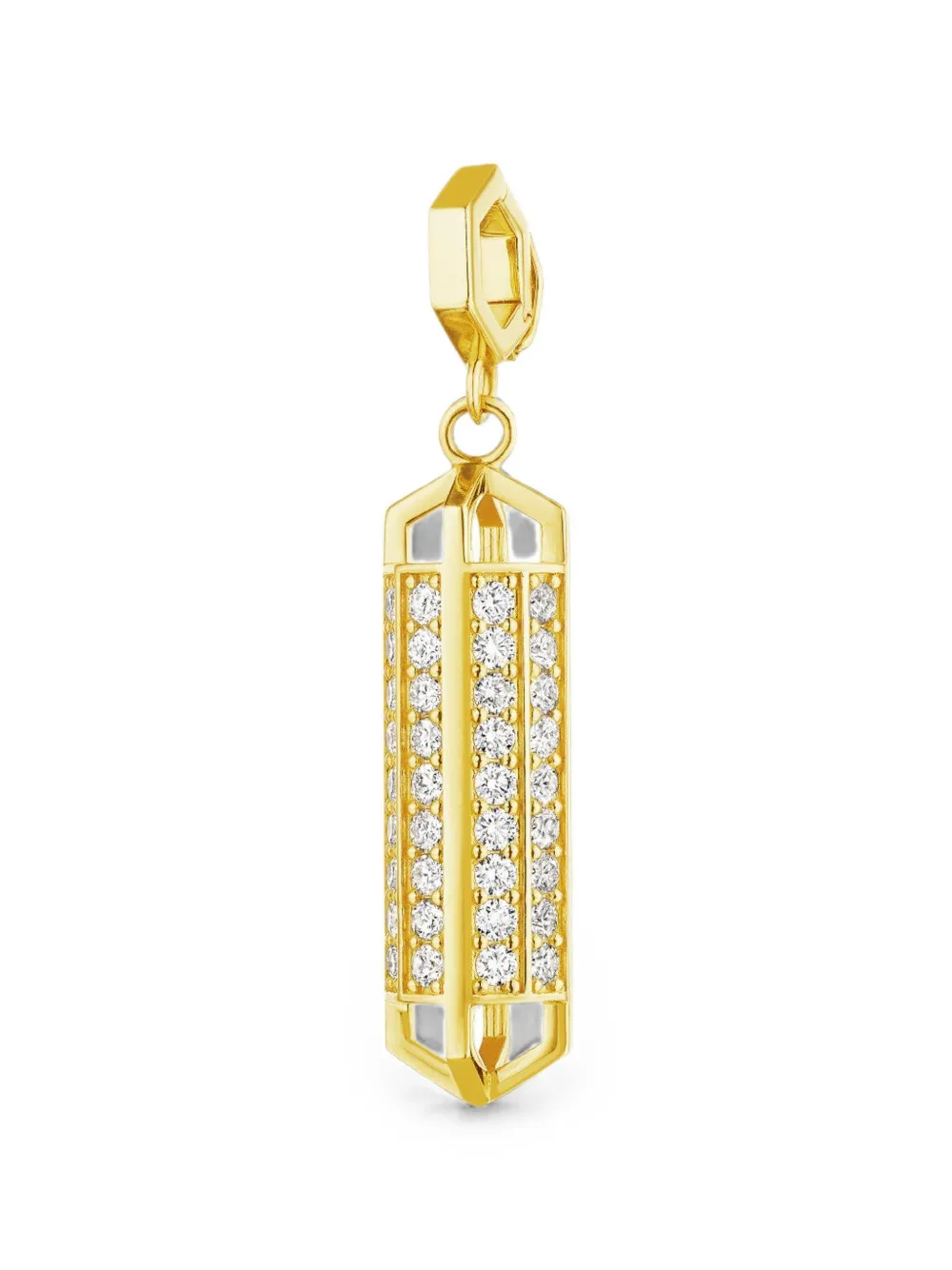 Cadar B Home diamond pendant - Gold