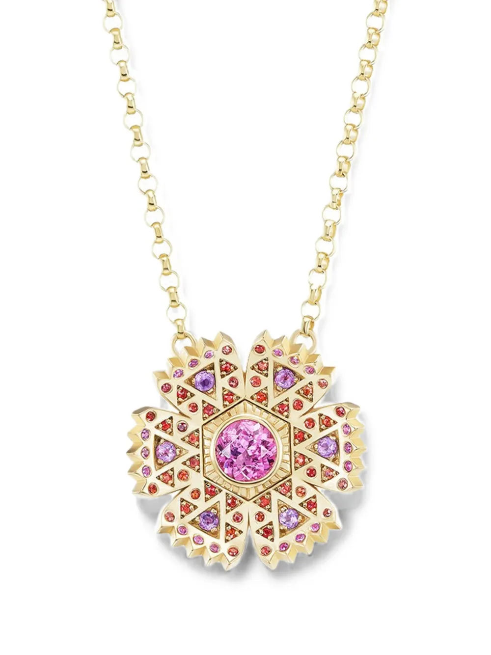 Harwell Godfrey multi-stone necklace - Gold