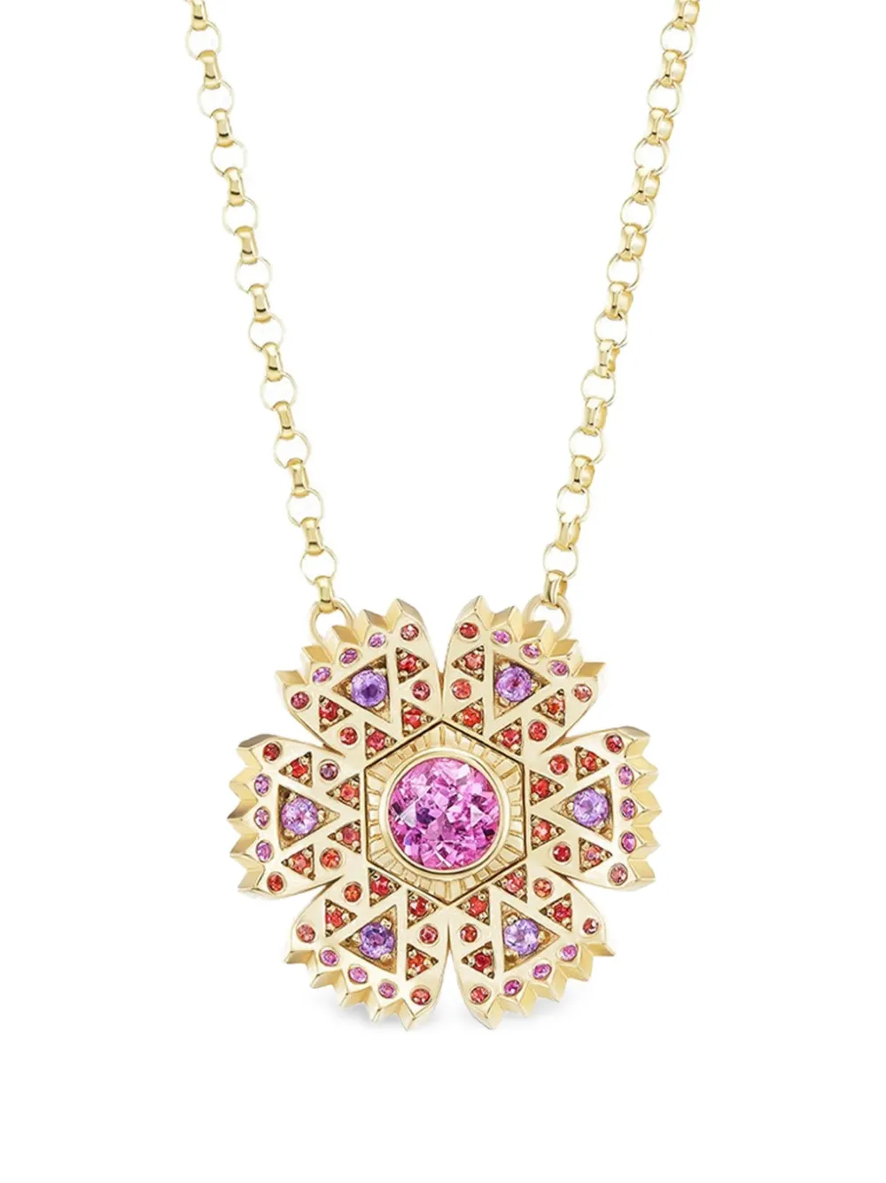 Harwell Godfrey multi-stone necklace - Oro