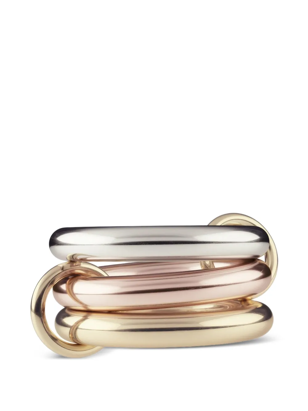 Spinelli Kilcollin Mercury MX three linked ring - Oro