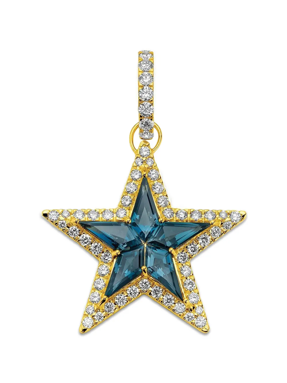 BUDDHA MAMA embellish star pendant