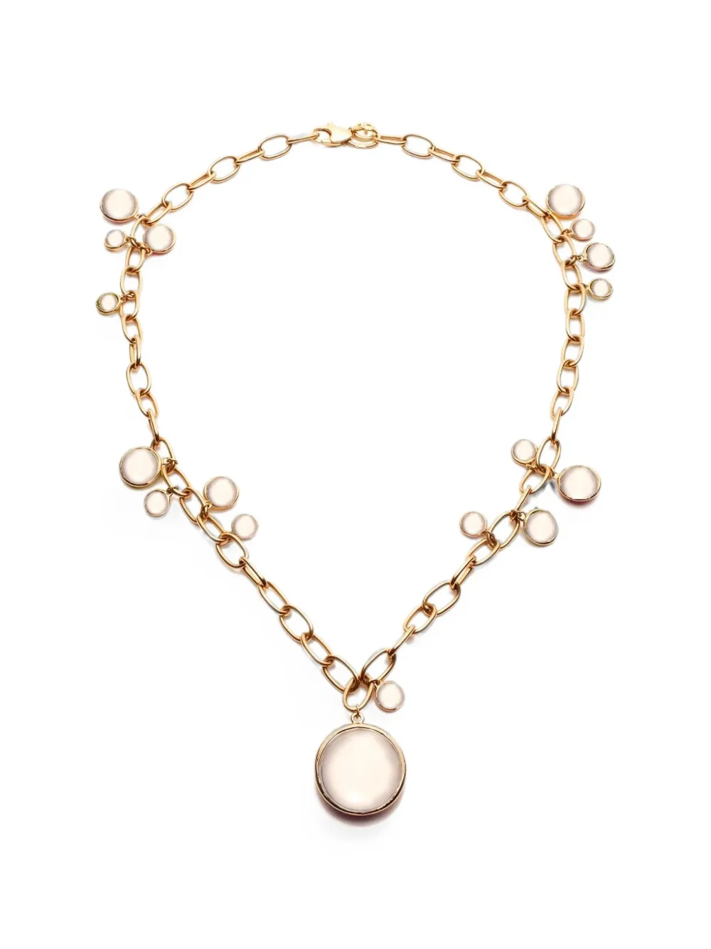 Goshwara Mischief moonstone necklace - Gold