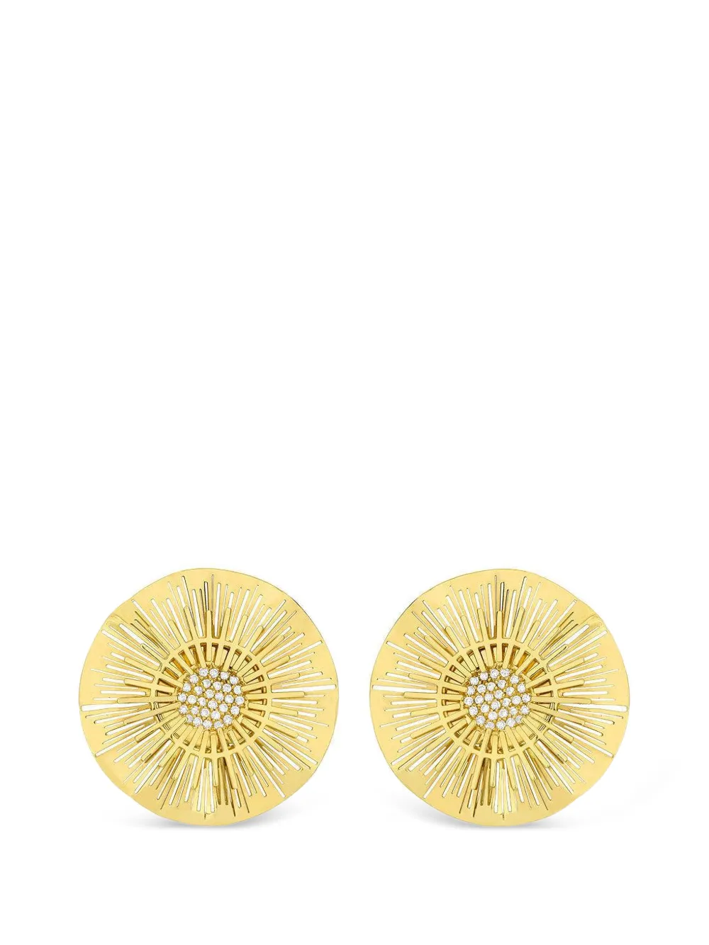 Carol Kauffmann Explosion diamond earrings
