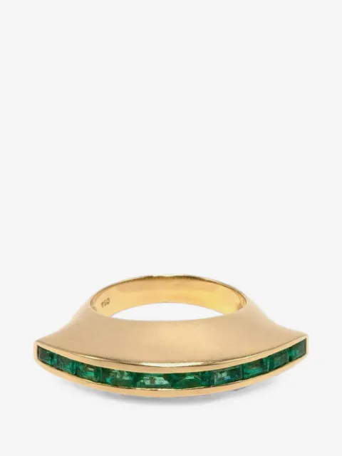 Jenna Blake Eclipse emerald ring