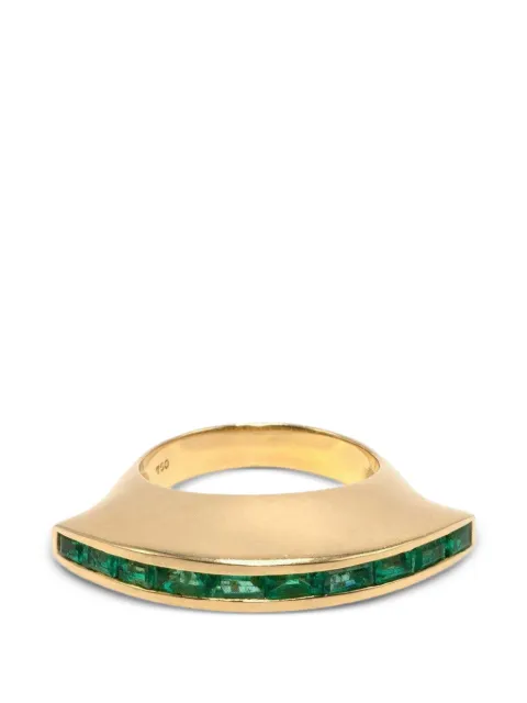 Jenna Blake Eclipse emerald ring