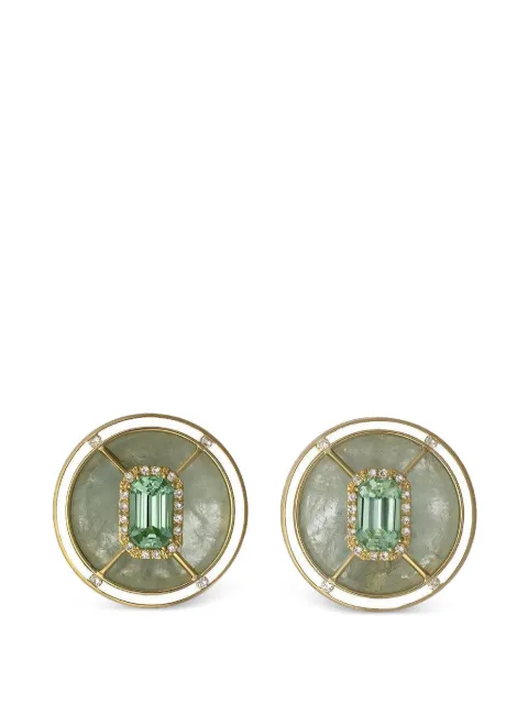 DENISE CASSOU aretes con turmalina